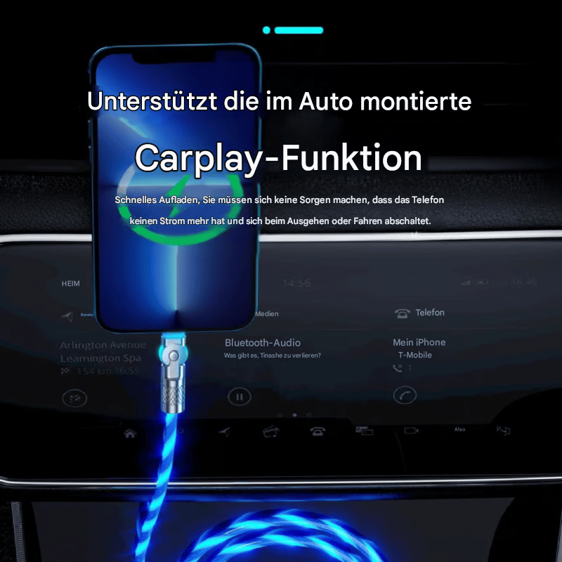 ⚡540° drehbares Streamer-Datenkabel