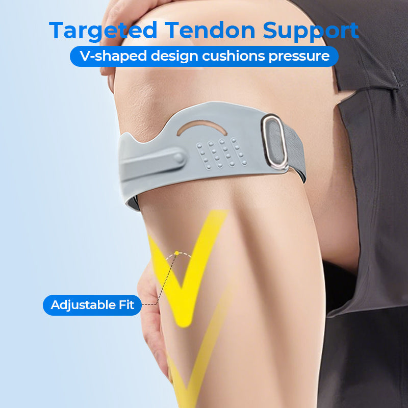 Silikon-Bandage zur Stützung der Patellasehne