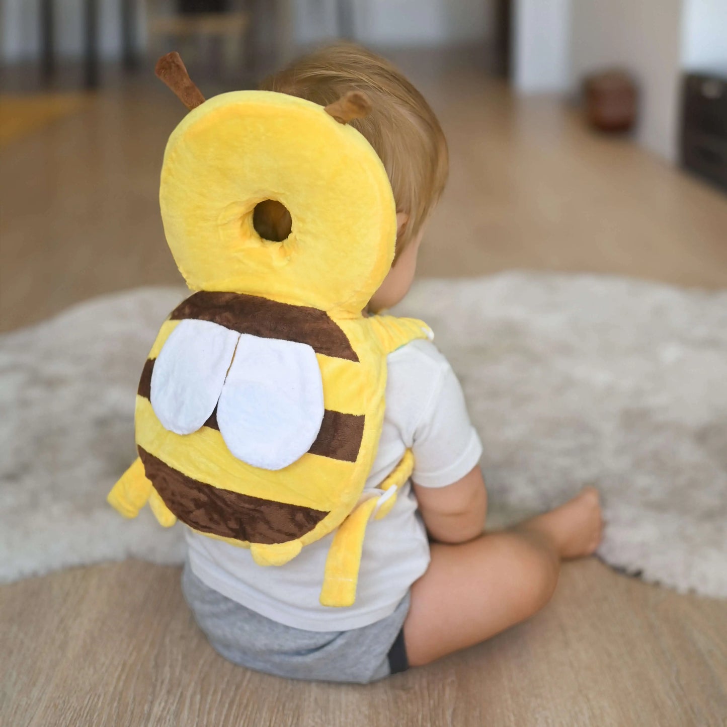 Rucksack mit Kopfschutz
