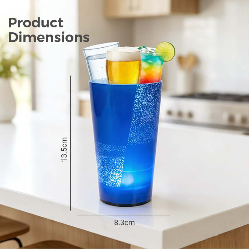 Leuchtender Trinkbecher mit Strohhalm – Für Partys, Bars & Veranstaltungen 🥤✨