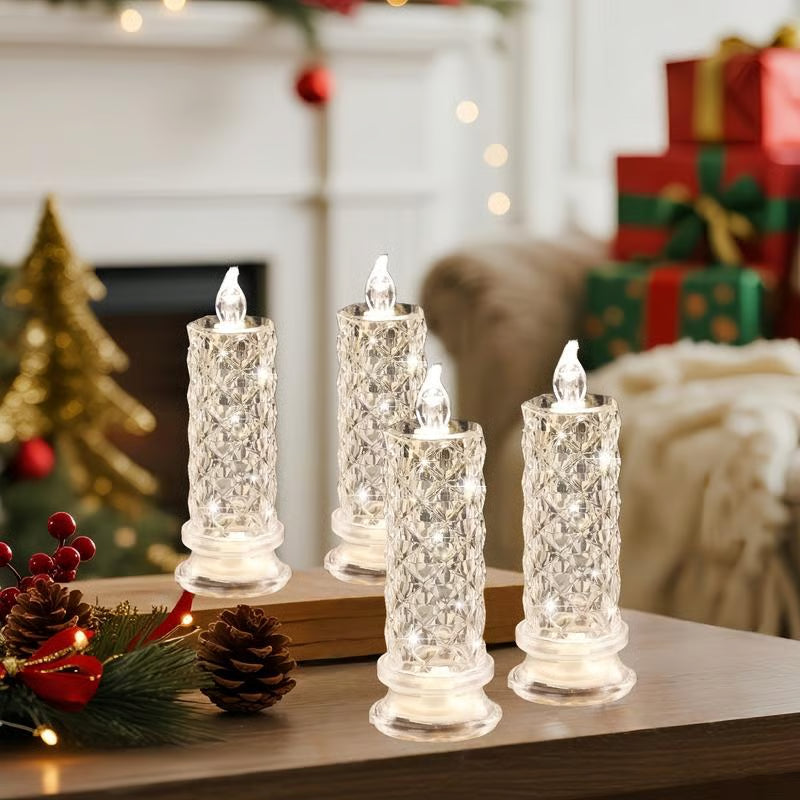 🔥Letzter Tag 49 % Rabatt🎁LED-Kristallkerzenlichter