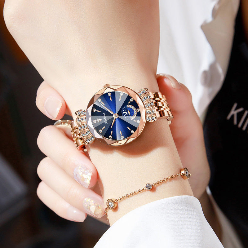 Modieus diamanten maansterhorloge voor vrouwen🔥Kaufen Sie 2 Gratisversand🔥
