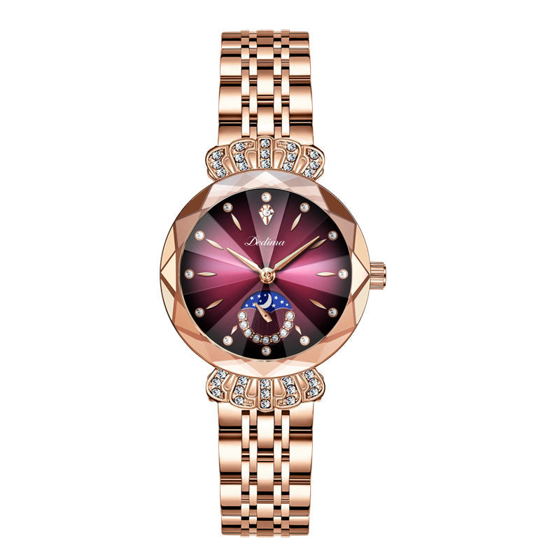 Modieus diamanten maansterhorloge voor vrouwen🔥Kaufen Sie 2 Gratisversand🔥