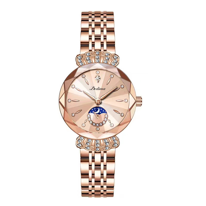 Modieus diamanten maansterhorloge voor vrouwen🔥Kaufen Sie 2 Gratisversand🔥