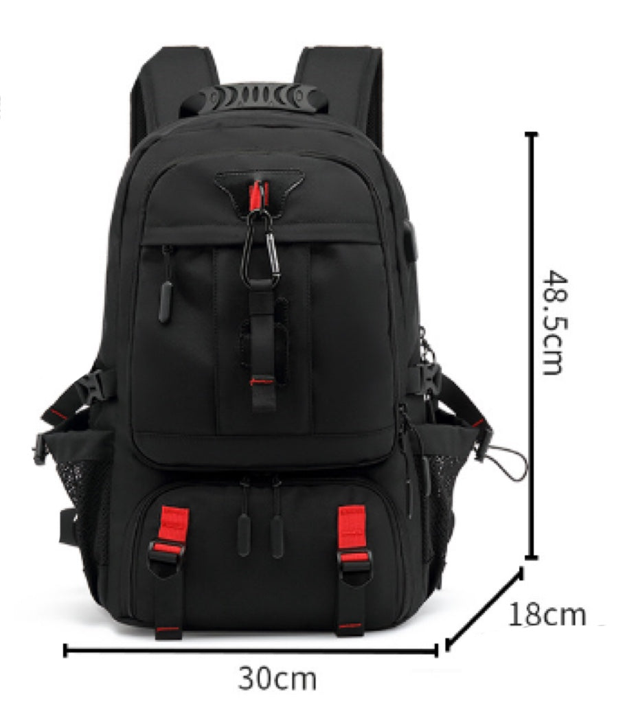 Erweiterbarer multifunktionaler Outdoor-Rucksack mit großer Kapazität