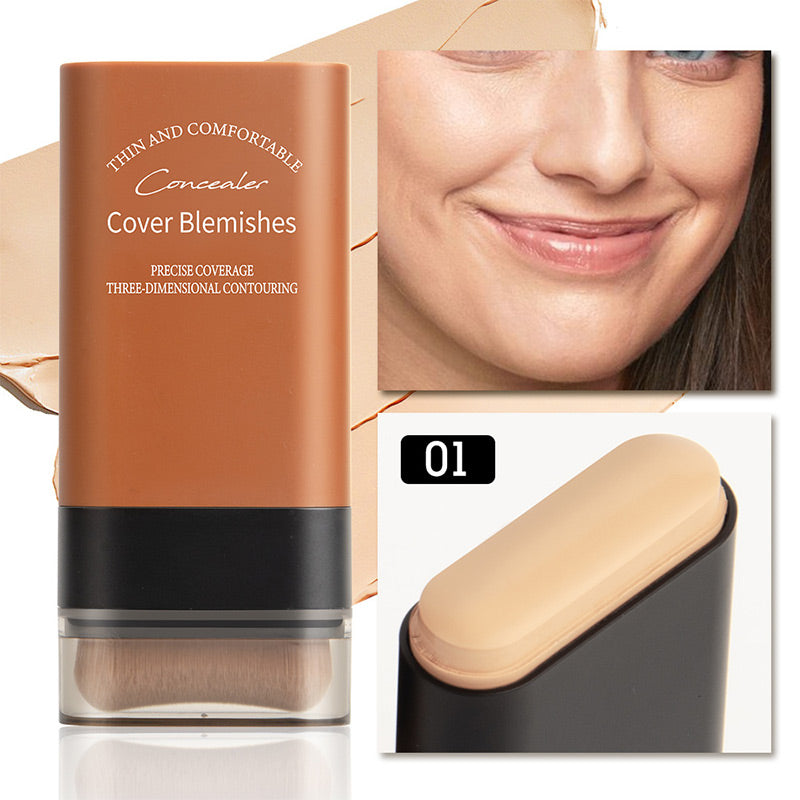 💥Verkaufsschlager 49% RABATT🥰Feuchtigkeitsspendender leichter Foundation-Stick mit Pinsel