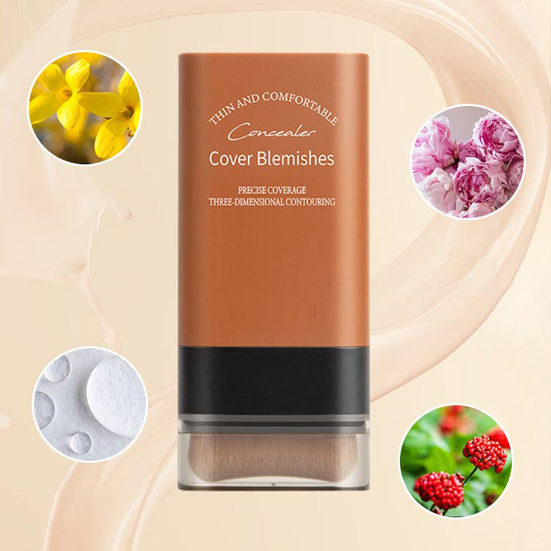 💥Verkaufsschlager 49% RABATT🥰Feuchtigkeitsspendender leichter Foundation-Stick mit Pinsel