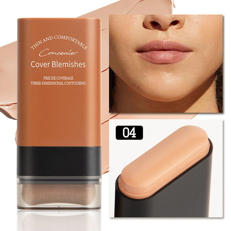 💥Verkaufsschlager 49% RABATT🥰Feuchtigkeitsspendender leichter Foundation-Stick mit Pinsel