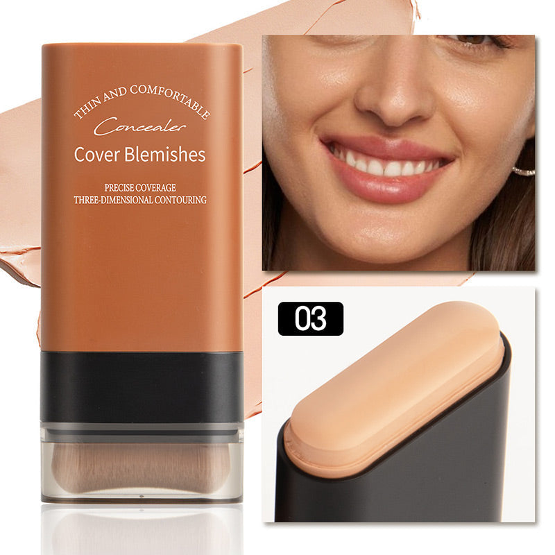 💥Verkaufsschlager 49% RABATT🥰Feuchtigkeitsspendender leichter Foundation-Stick mit Pinsel