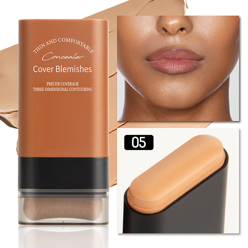 💥Verkaufsschlager 49% RABATT🥰Feuchtigkeitsspendender leichter Foundation-Stick mit Pinsel