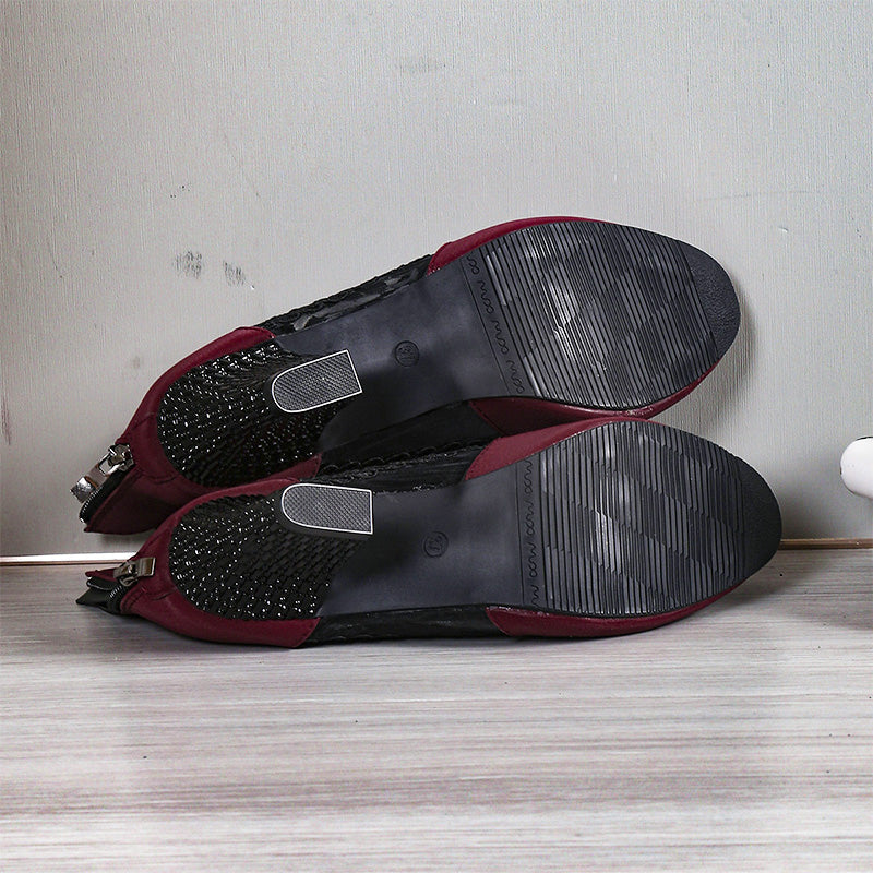 Damen High Heels mit eleganter Spitze für den Sommer