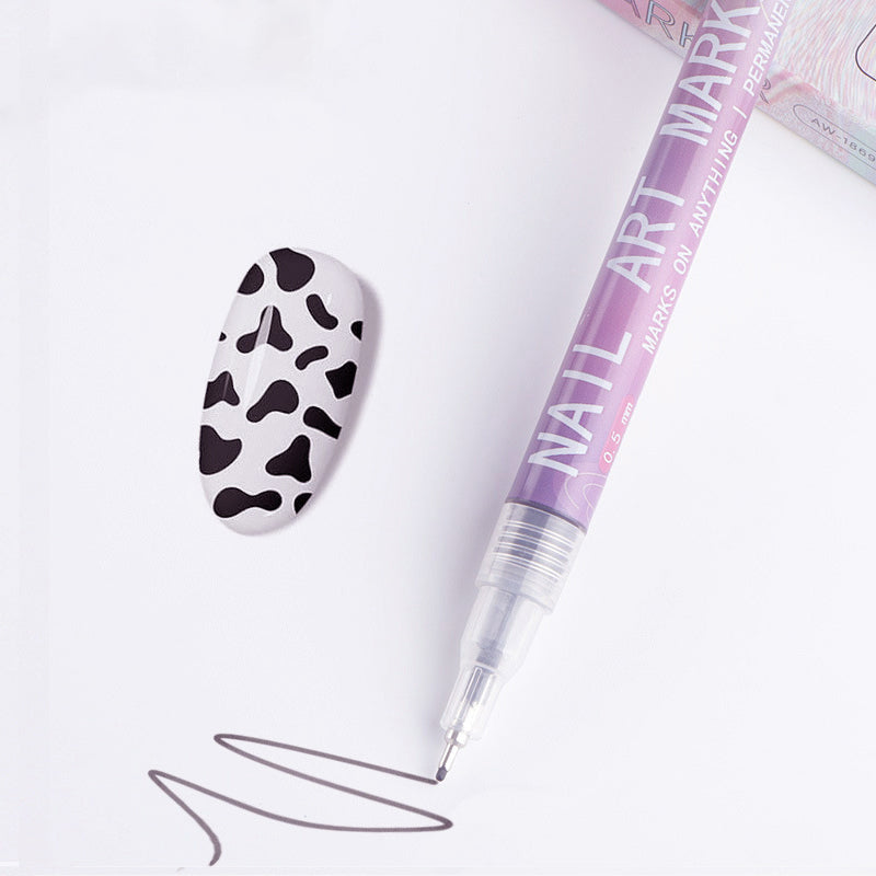 🎨Kreatives Nageldesign-Set mit 12 Farben – geeignet für Nageldesign-Begeisterte jeden Alters