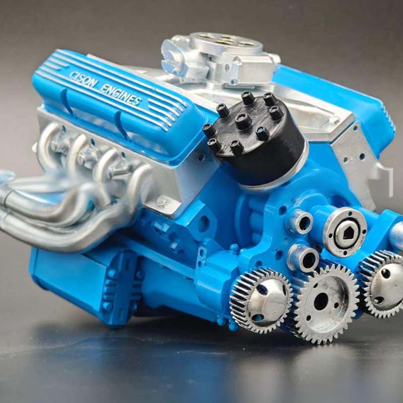 🔥 Modellbausätze für Small-Block-V8-OHV-Benzinmotoren