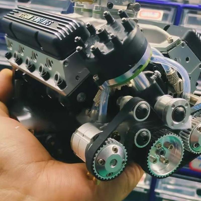 🔥 Modellbausätze für Small-Block-V8-OHV-Benzinmotoren