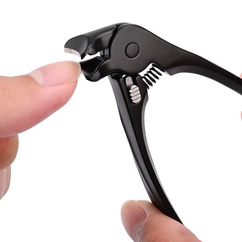 Edelstahl-Nagelknipser mit Spritzschutz – Große Öffnung für eingewachsene Nägel & Fußpflege ✂️👣