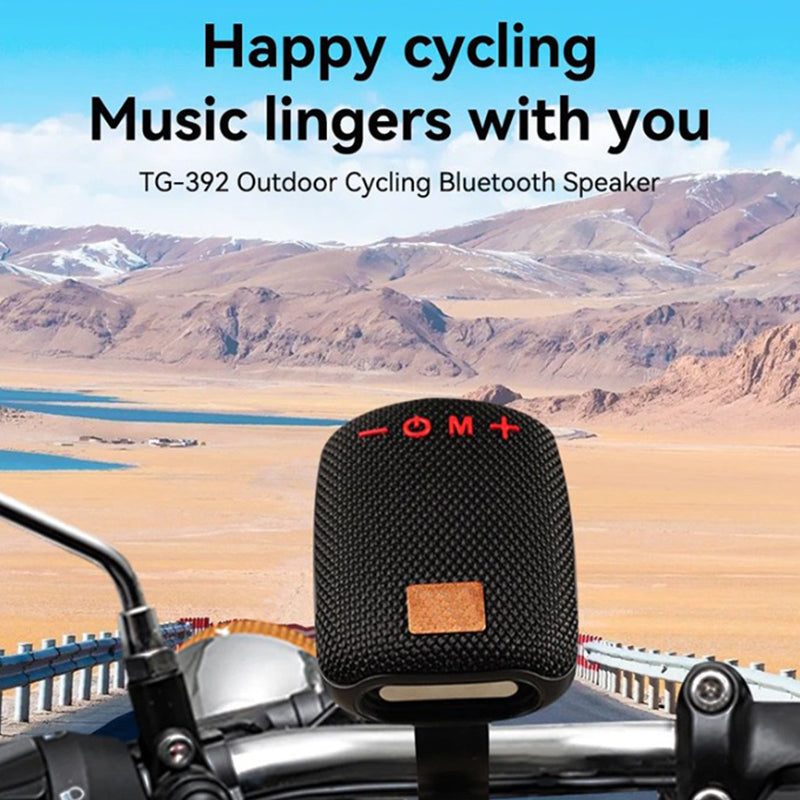 Bluetooth-Sportlautsprecher für Fahrrad – IPX5 wasserdicht, TWS & MicroSD-Karten-Support 🚴‍♂️🔊