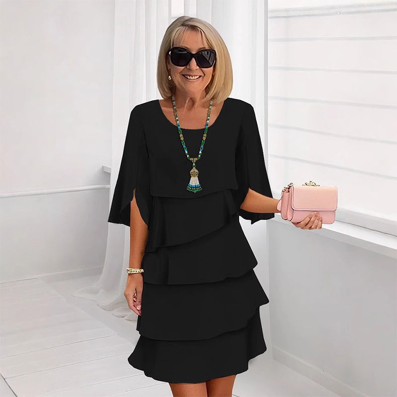 🎁 50 % Rabatt! Elegantes, mehrlagiges Rüschenkleid für Damen – kreieren Sie mühelos einen stilvollen Look für jeden Anlass 💃