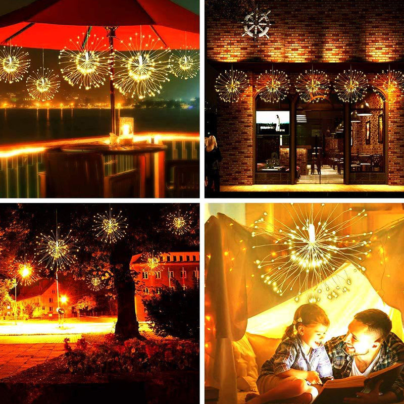 🎇 LED-Lichterkette aus Kupferdraht – Perfekt für jeden Anlass! ✨