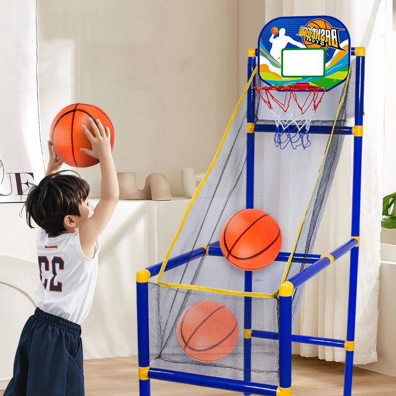 Indoor-Basketball-Arcade-Spiel für Kinder mit 2/4 Bällen