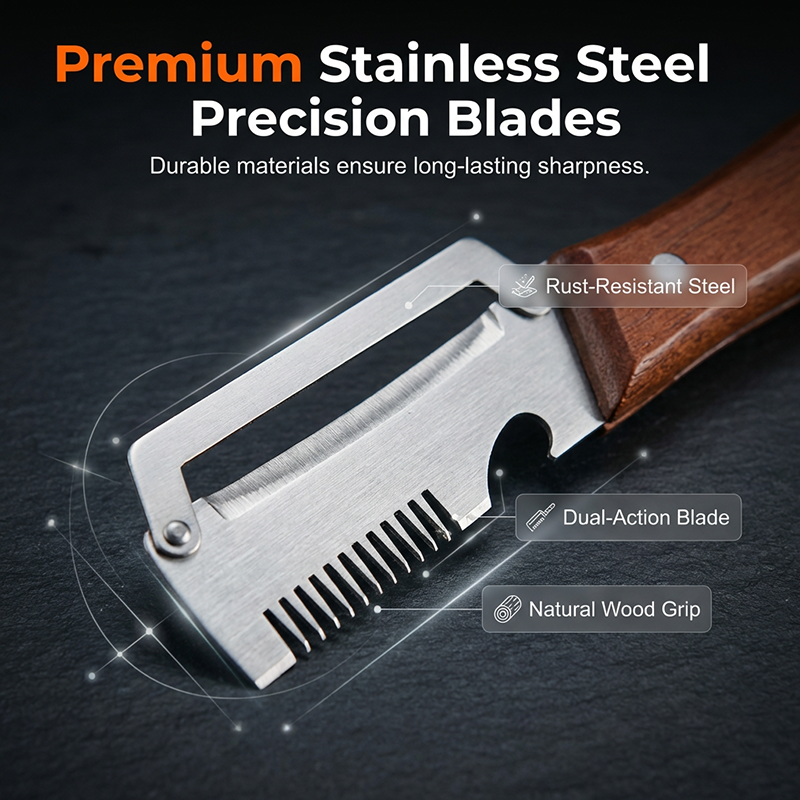 3-in-1 Vegetable Peeler with Bottle Opener & Scallion Shredder