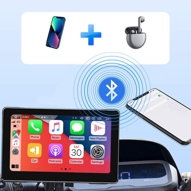 Wasserdichte Motorrad-Front- & Heck-Dashcam