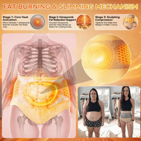 4-in-1-Form- und Fettverbrennungs-Mikrofaser-Shorts