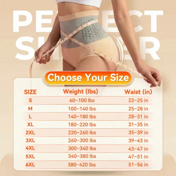 4-in-1-Form- und Fettverbrennungs-Mikrofaser-Shorts