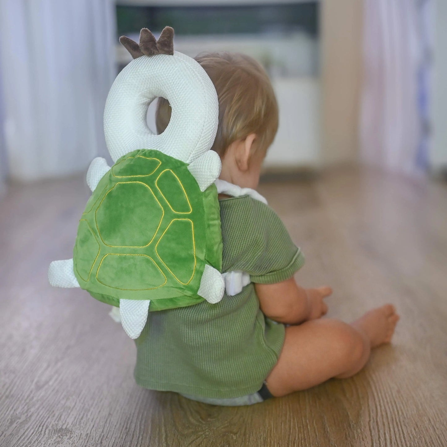 Rucksack mit Kopfschutz