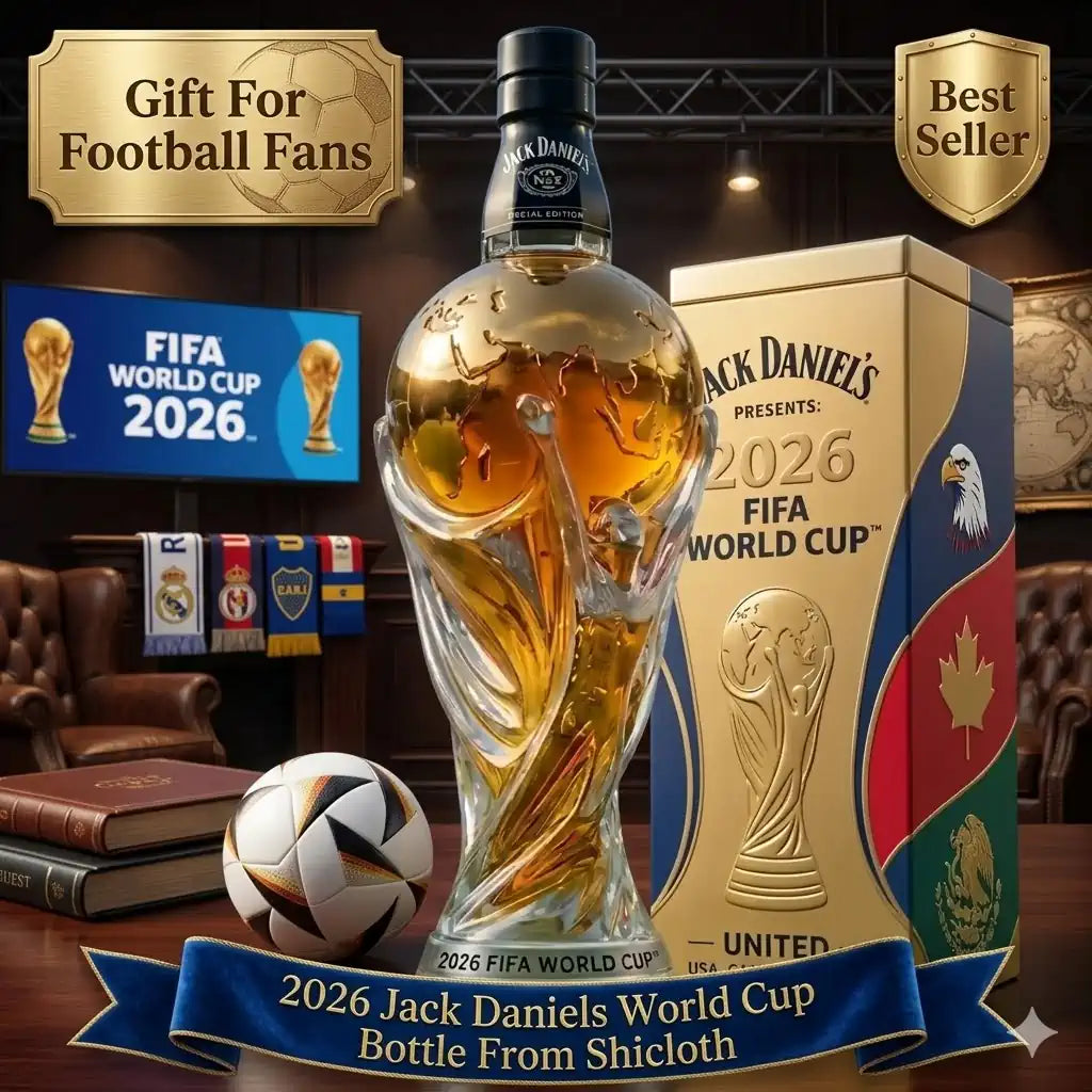 Whiskyflasche in Sonderedition zur FIFA-Fußball-Weltmeisterschaft 2026