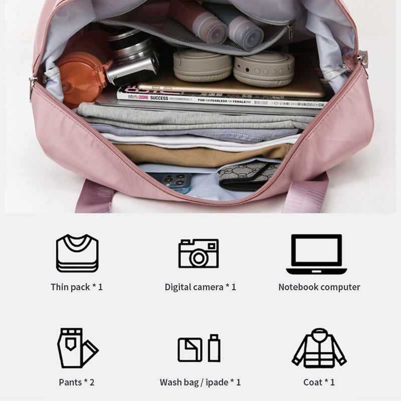 Faltbare wasserdichte Reisehandtasche mit großer Kapazität