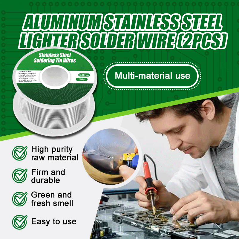 Aluminium-Edelstahl-Feuerzeug-Lötdraht