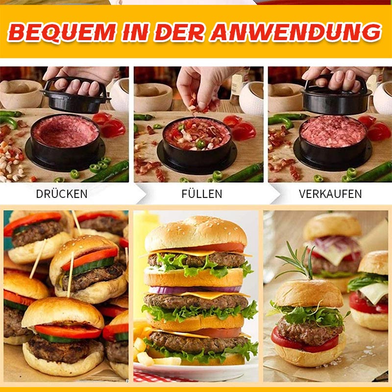 🍔3-in-1 Burgerpresse