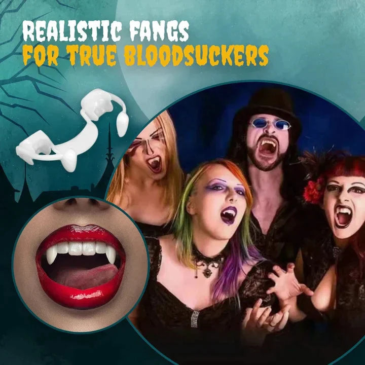 🎃Einziehbare Halloween-Vampirzähne🧛‍♂️