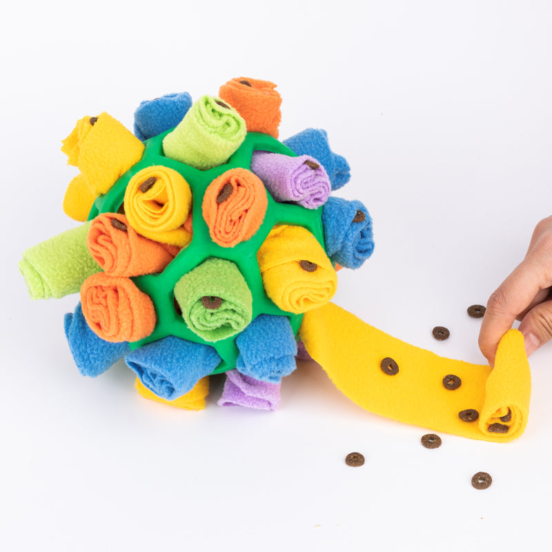 Schnüffelspielzeug für gebratene Bälle für Haustiere
