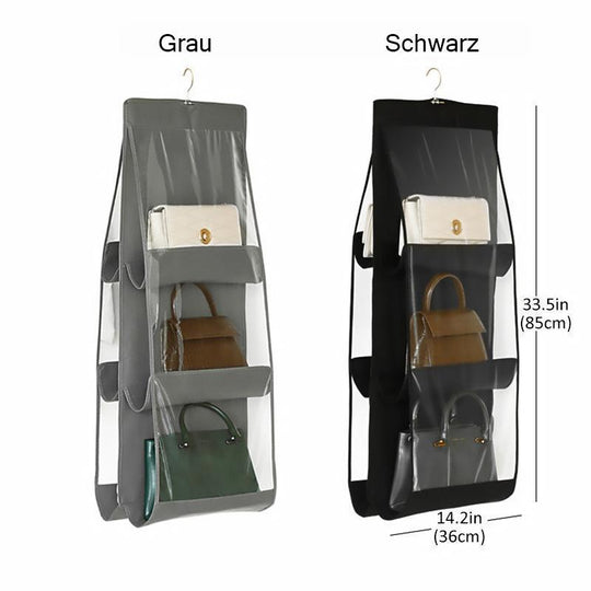 6-Taschen faltbare hängende Handtasche Organizer