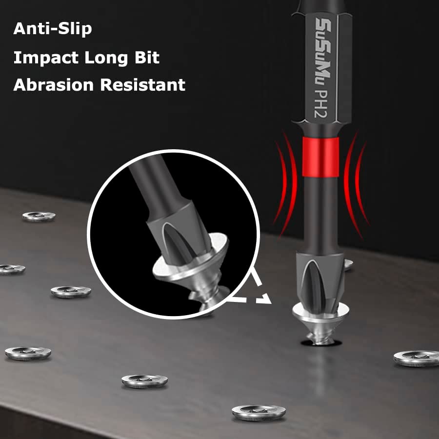 Magnetic Drill Bits (6 Pieces)