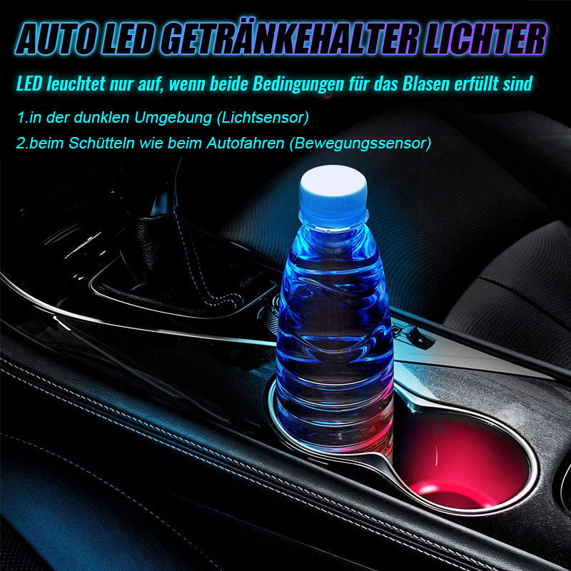 1pc Leuchtender Auto-wasserbecher-untersetzerhalter 7 Farben  Usb-lade-led-atmosphärenlicht, aktuelle Trends, günstig kaufen