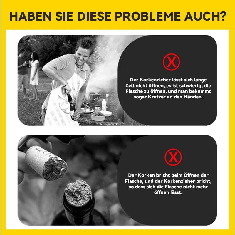 Multifunktionaler Weinkorkenzieher