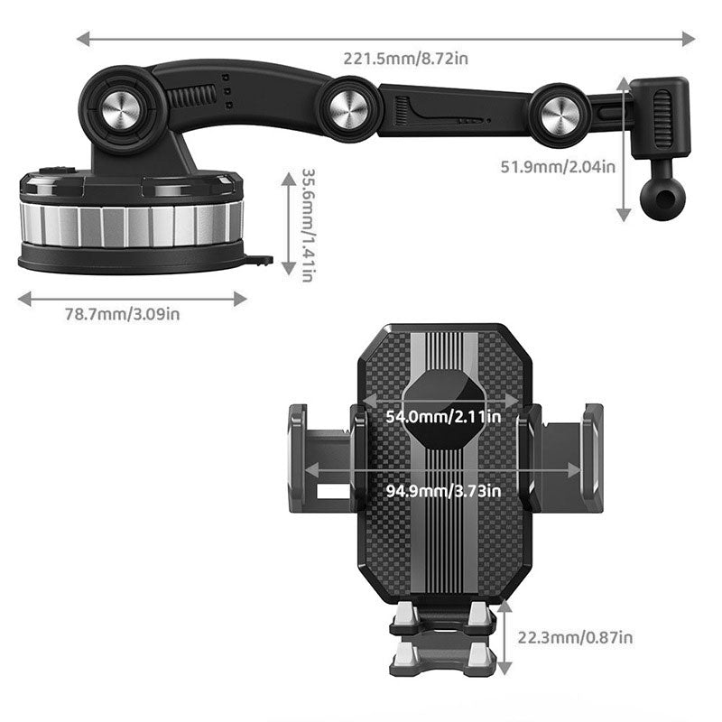 🚗Auto 360° Saugnapfhalterung